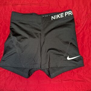 Nike Pro Women's Athletic Black Shorts